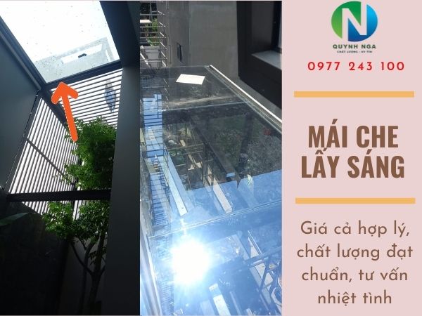 Mái che lấy sáng tòa nhà văn phòng